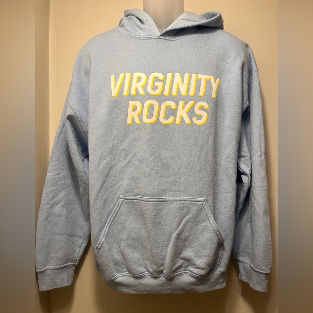 DANNY DUNCAN VIRGINITY ROCKS HOODIE MENS LARGE